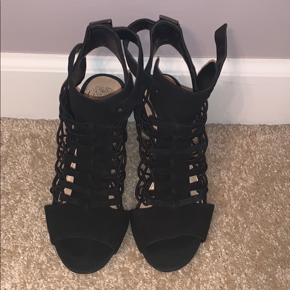 Vince Camuto black heels